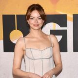 Emma Stone attends Focus Features' 'Bugonia' New York Premiere at Museum of Modern Art , New York, NY, October 21, 2025. (Photo by Anthony Behar/Sipa USA) Photo: Anthony Behar/SIPA USA