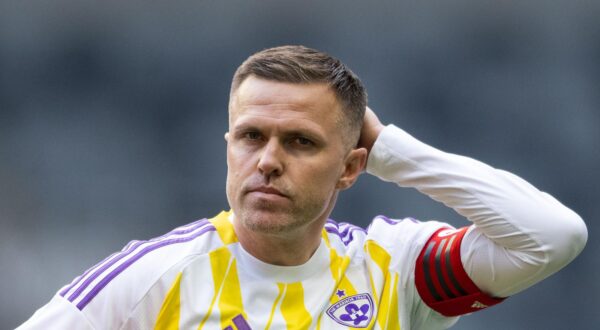 240822 Josip Ilicic of Maribor ahead of the UEFA Conference League play-off match between Djurgården and NK Maribor on August 22, 2024 in Stockholm. 
Photo: Emma Wallskog / BILDBYRÅN / COP 320 / EW0407
fotboll football soccer fotball uefa conference league djurgården nk maribor bbeng (Photo by EMMA WALLSKOG/Bildbyran/Sipa USA) Photo: Bildbyran/SIPA USA