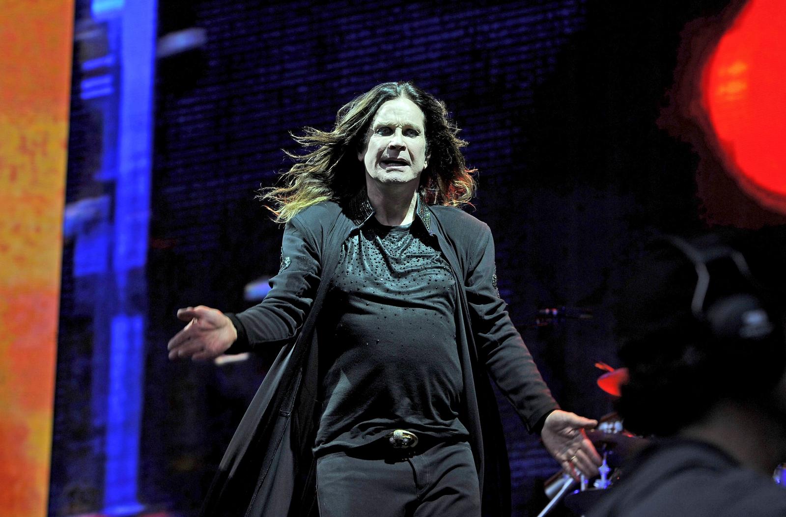 Ozzy Osbourne of Black Sabbath performs at British Summer Time in Hyde Park, London - 4 July 2014

(Photo by Famous/Sipa USA) Photo: Famous Images/SIPA USA