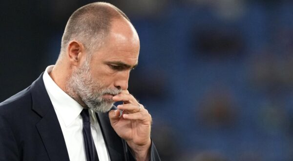 Igor Tudor, head coach of Juventus FC during the warm up of the Serie A 2025/2026 football match between SS Laziio and Juventus FC at Stadio Olimpico in Rome (Italy), October 26, 2025. *** No Sales in Italy *** Photo: Insidefoto/SIPA USA