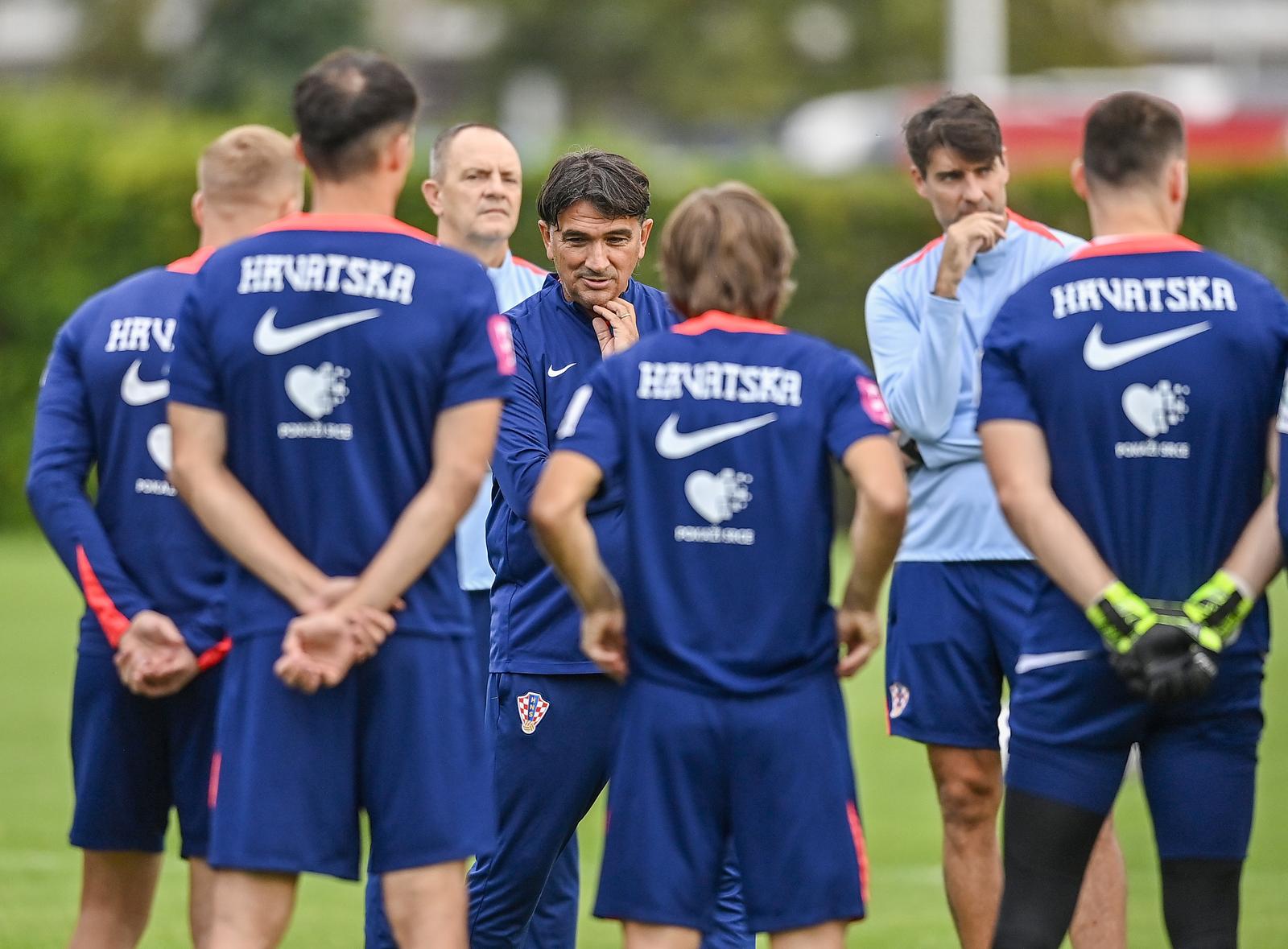 Hrvatka u Pragu igra u četvrtak u 20.45 sati, a Dalić se odlučio za prvih 11 Photo: Igor Soban/PIXSELL