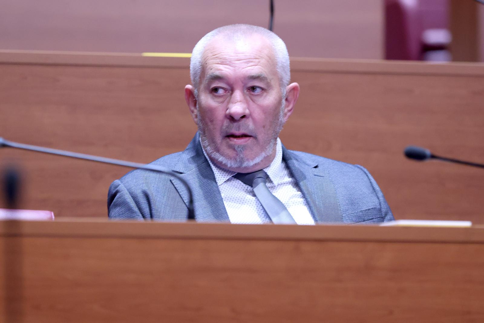 02.10.2025., Zagreb - Sabor je 7. sjednicu nastavio raspravom o izmjenama i dopunama Zakona o nadzoru drzavne granice. Photo: Patrik Macek/PIXSELL