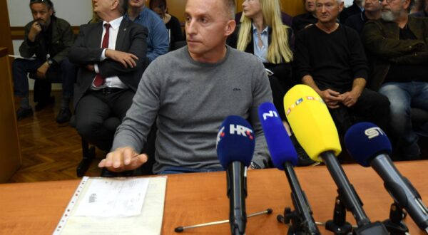 03.06.2019., Zagreb - Na Zupanijskom sudu nastavak sudjenja Branimiru Glavasu, svjedocio je Krunoslav Fehir. rrPhoto: Marko Lukunic/PIXSELL