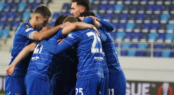 02, October, 2025, Backa Topola - The second round match of the Europa League between FK Maccabi Tel-Aviv and GNK Dinamo was played at the TSC Arena in Backa Topola. Photo: Antonio Ahel/ATAImages 

02, oktobar 2025, Backa Topola - Utakmica drugog kola Lige Evropa izmedju FK Makabi Tel-Aviv i GNK Dinamo odigrana je na terenu TSC Arena u Backoj Topoli. Photo: Antonio Ahel/ATAImages Photo: Antonio Ahel/ATAImages/PIXSELL