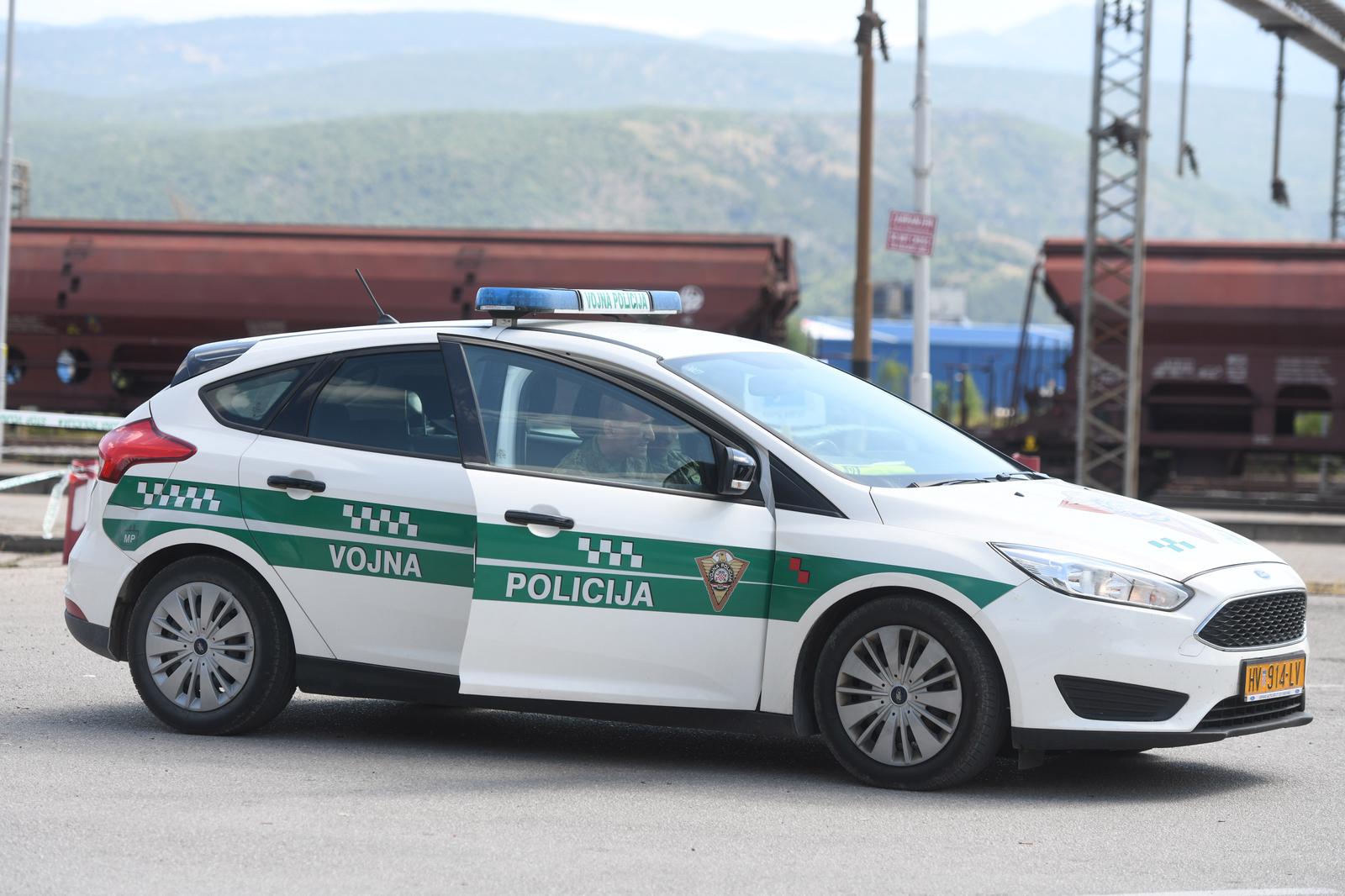 04.08.2023., Knin - Pripadnici Vojne policije na ulicama Knina. Photo: Hrvoje Jelavic/PIXSELL