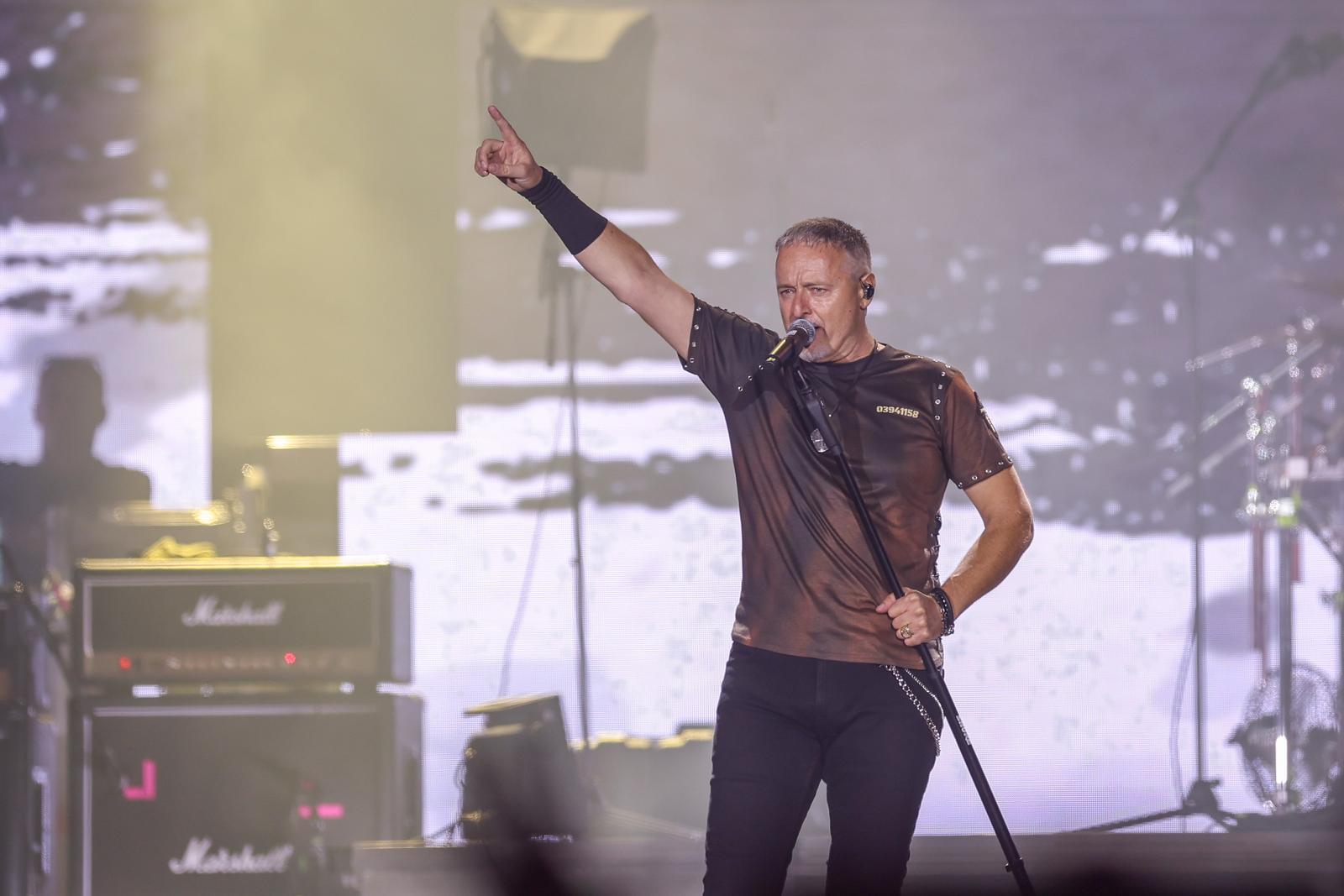 04.08.2025., Sinj - Veliki koncert Marka Perkovica Thompsona u Sinju.
 Photo: Matija Habljak/PIXSELL