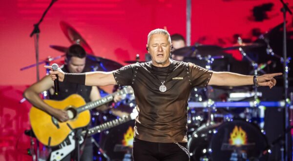 04.08.2025., Sinj - Veliki koncert Marka Perkovica Thompsona u Sinju. Photo: Zvonimir Barisin/PIXSELL