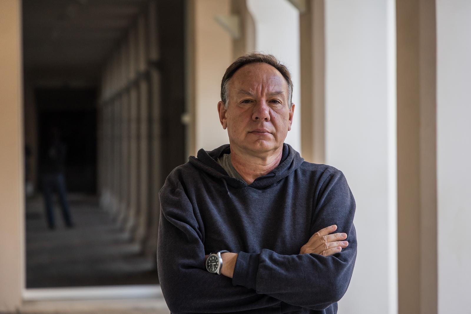 03.10.2025., Split  - Portreti Jurice Pavicica Novinara i Knjizevnika. Photo: Zvonimir Barisin/PIXSELL