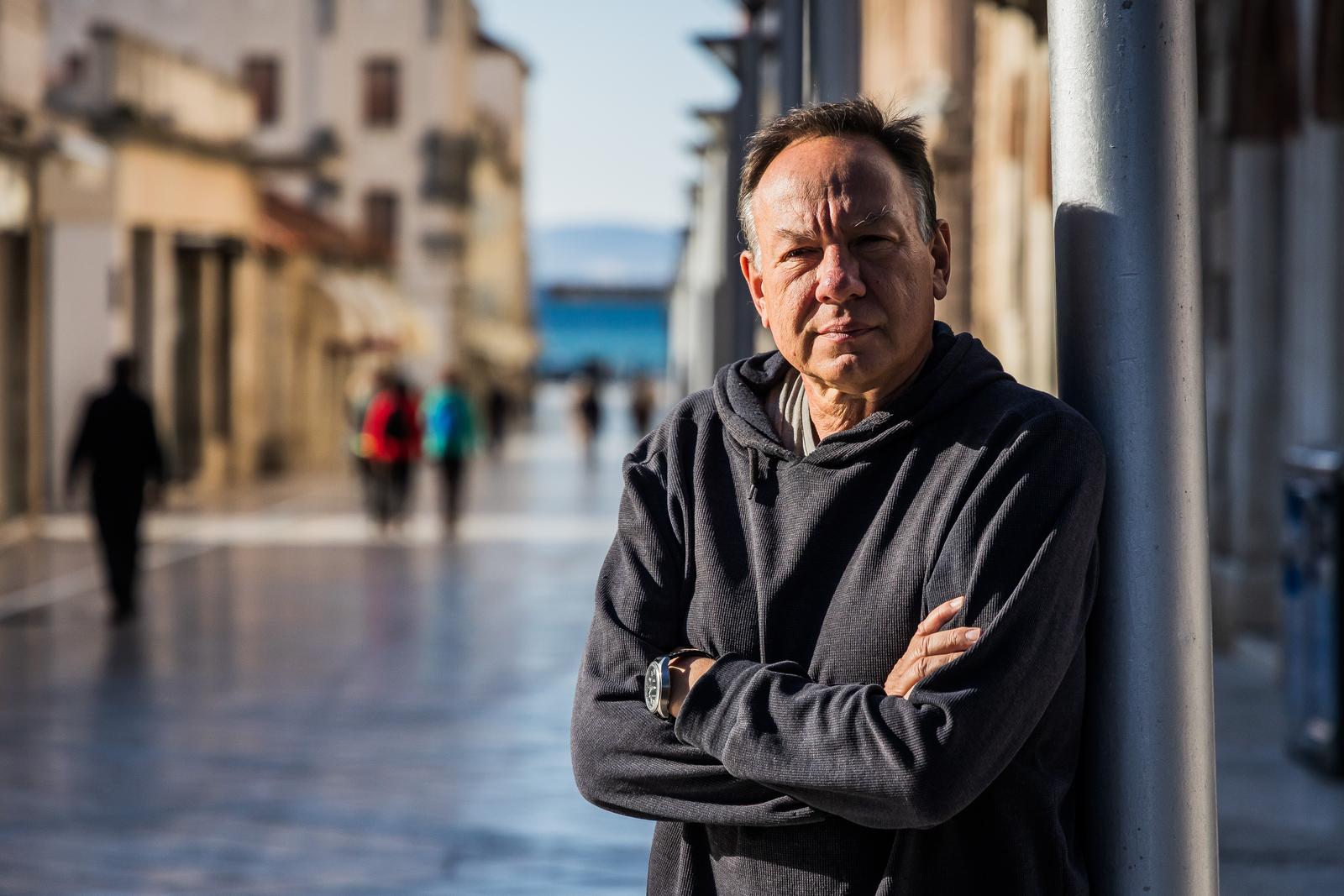 03.10.2025., Split  - Portreti Jurice Pavicica Novinara i Knjizevnika. Photo: Zvonimir Barisin/PIXSELL