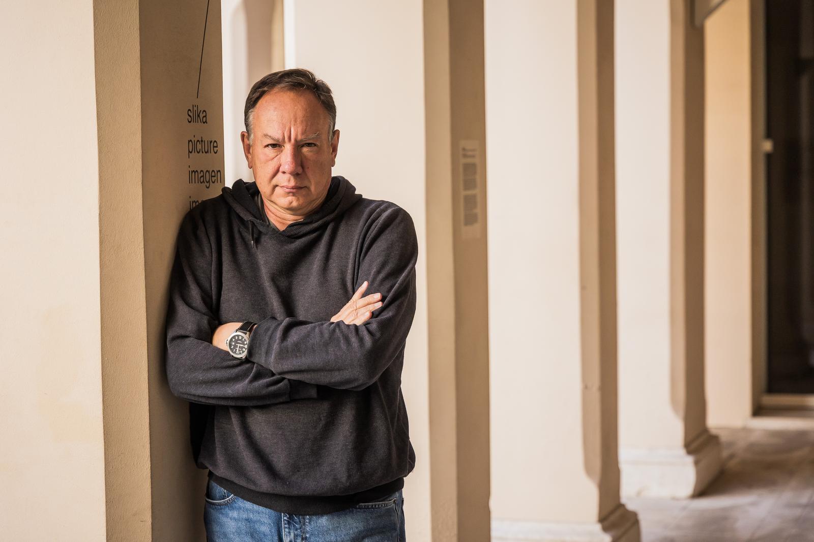 03.10.2025., Split  - Portreti Jurice Pavicica Novinara i Knjizevnika. Photo: Zvonimir Barisin/PIXSELL