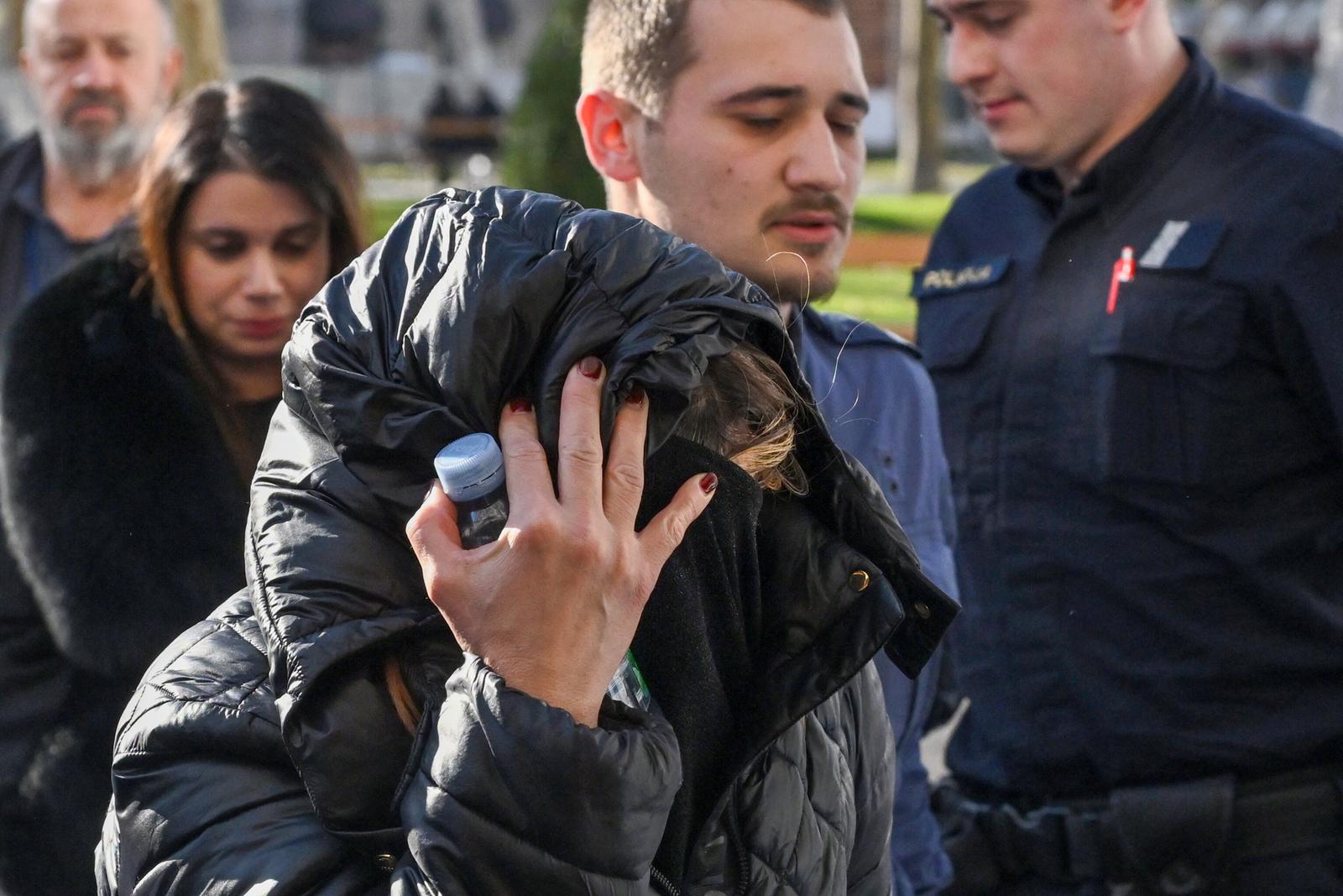05.03.2025., Zagreb - Policija privodi sutkinju s Opcinskog radnog suda Vandu Blazevic na Zupanijski sud zbog sumnje na korupciju u okviru zlocinackog udruzenja. Photo: Josip Regovic/PIXSELL