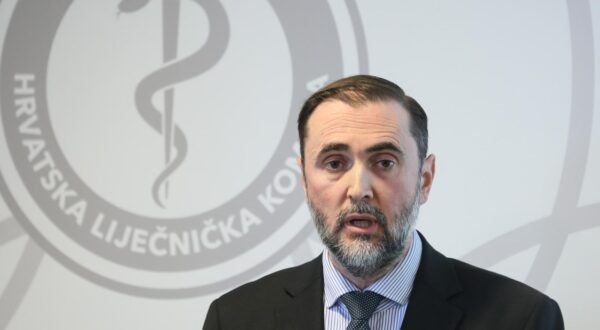 05.05.2025., Zagreb - Predstavljanje istrazivanja Hrvatske lijecnicke komore (HLK): "Studija hrvatskog lijecnistva". predsjednik Hrvatske lijecnicke komore Kresimir Luetic Photo: Robert Anic/PIXSELL