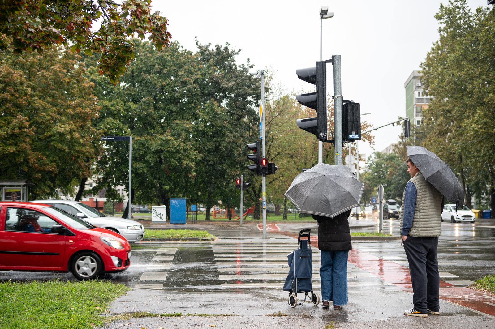 05.10.2025., Srednjaci, Zagreb - Kisno vrijeme u Zagrebu Photo: Luka Antunac/PIXSELL