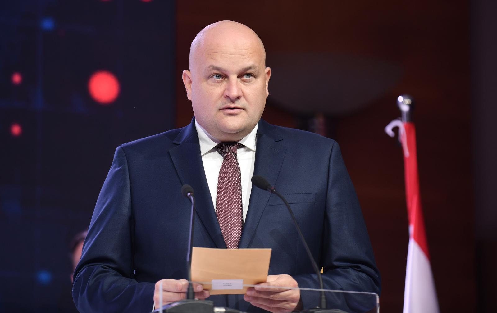 8.9.2025. - Zagreb, Hrvatska - 20. konvencija hrvatskih izvoznika i 18. dodjela nagrada "Zlatni Kljuc." Ante Susnjar. Photo: Josip Mikacic/PIXSELL