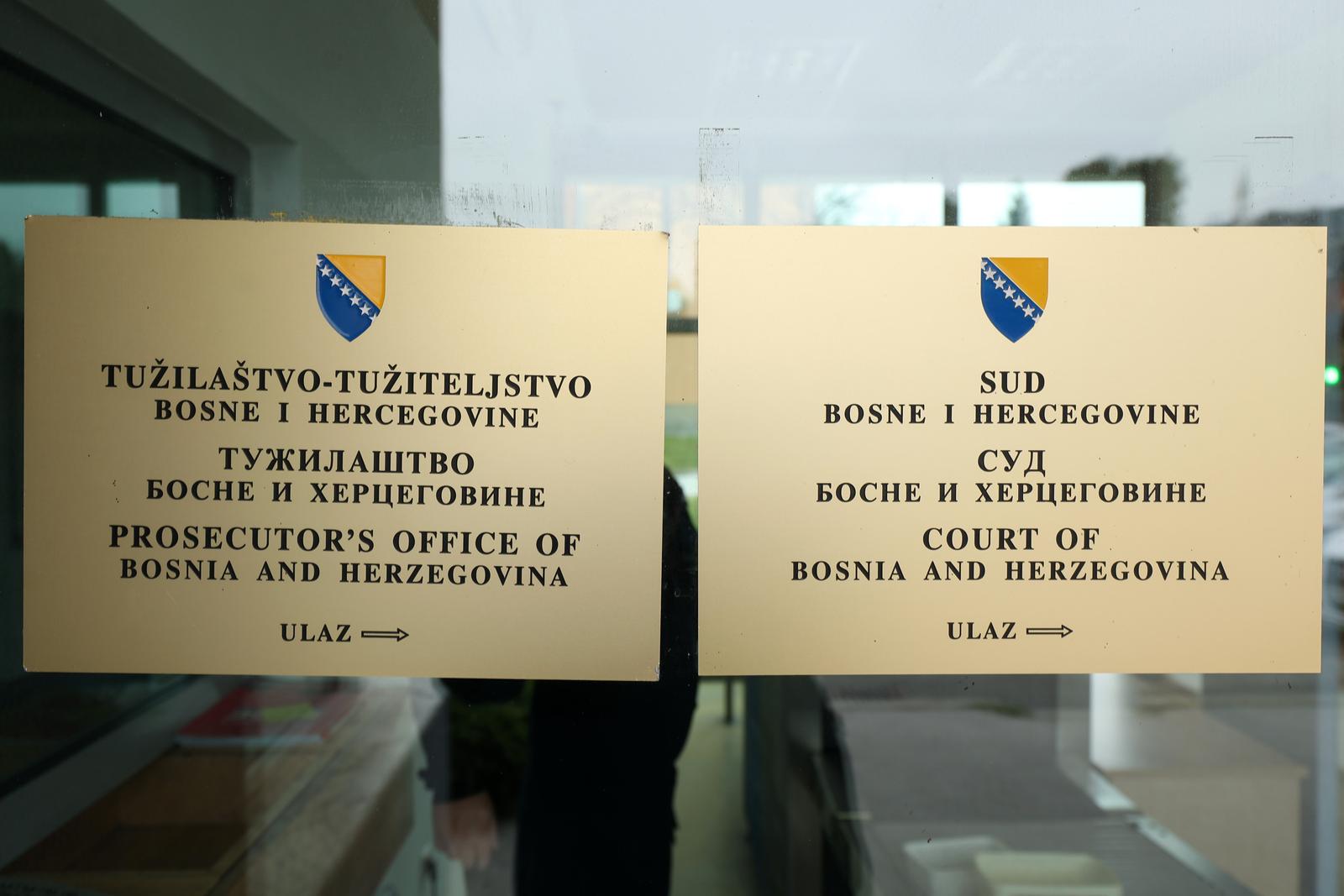 08.11.2022., Sarajevo, Bosna i Hercegovina - Zgrada Suda i Tuziteljstva Bosne i Hercegovine. Photo: Armin Durgut/PIXSELL