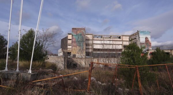 09.01.2025.,Split-Dok se druge hrvatske arene uredjuju za nadolazece Svjetsko rukometno prvenstvo splitska Spaladium arena pravlo je ruglo grada pod Marjanom. Photo: Ivo Cagalj/PIXSELL