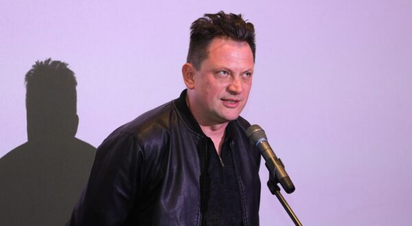 09.04.2022., Zagreb - Kaptol Boutique Cinema, dodjela nagrada Medjunarodnoga festivala dokumentarnog filma ZagrebDox. Na festivalu je prikazano 86 dokumentarnih ostvarenja u 11 programa. Njih 20 natjecalo se za Velike pecate u medjunarodnoj konkurenciji, a 17 u regionalnoj. Dalibor Matanic. Photo: Luka Stanzl/PIXSELL