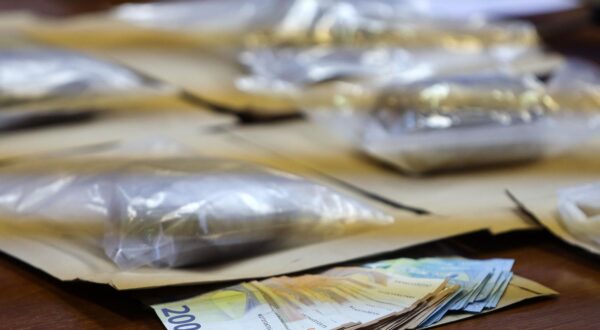 09.06.2023., Zadar - Policijska uprava Zadarska odrzala je konferenciju o zapljeni heroina, kokaina i amfetamina.  Photo: Sime Zelic/PIXSELL