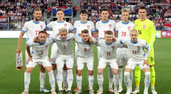 09.06.2025., Opus Arena, Osijek - Kvalifikacije za FIFA Svjetsko nogometno prvenstvo 2026., skupina L, Hrvatska - Ceska. Tomas Soucek, Vladimir Coufal, Lukas Provod, Tomas Holes, Ladislav Krejci, Michal Sadilek, Patrik Schick, Pavel Sulc, Jaroslav Zeleny, Vaclav Cerny, Matej Kovar Photo: Borna jaksic/PIXSELL