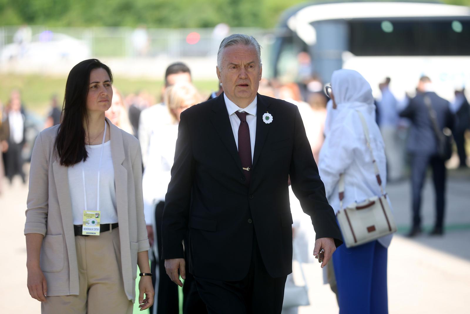11.07.2025., Potocari, Bosna i Hercegovina - Obiljezavanje 30. godisnjice genocida u Srebrenici. Zlatko Lagumdzija Photo: Armin Durgut/PIXSELL