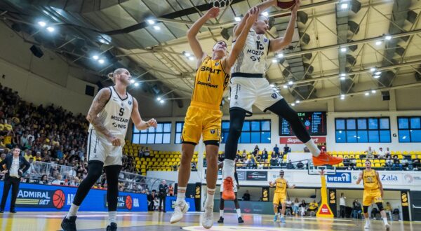 11.10.2025., Split - ABA liga, kosarkaska utakmica, KK Split I KK Partizan. Photo: Zvonimir Barisin/PIXSELL