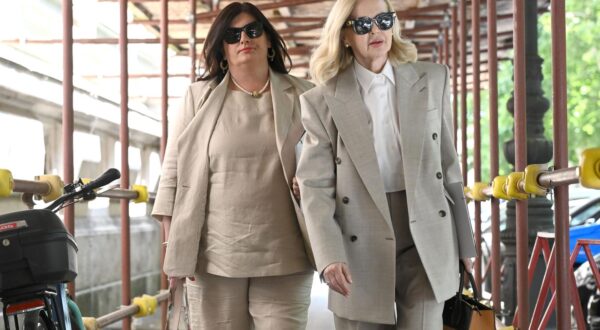 12.06.2025., Zagreb - Gabrijela Zalac u pratnji odvjetnice Jandranke Slokovic dolazi na Zupanijski sud. Photo: Marko Lukunic/PIXSELL