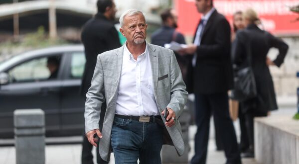 13.10.2025., Sarajevo - Komemoracija Halidu Beslicu odrzana je u Narodnom pozoristu Sarajevo. Emir Hadzihafizbegovic. Photo: Armin Durgut/PIXSELL