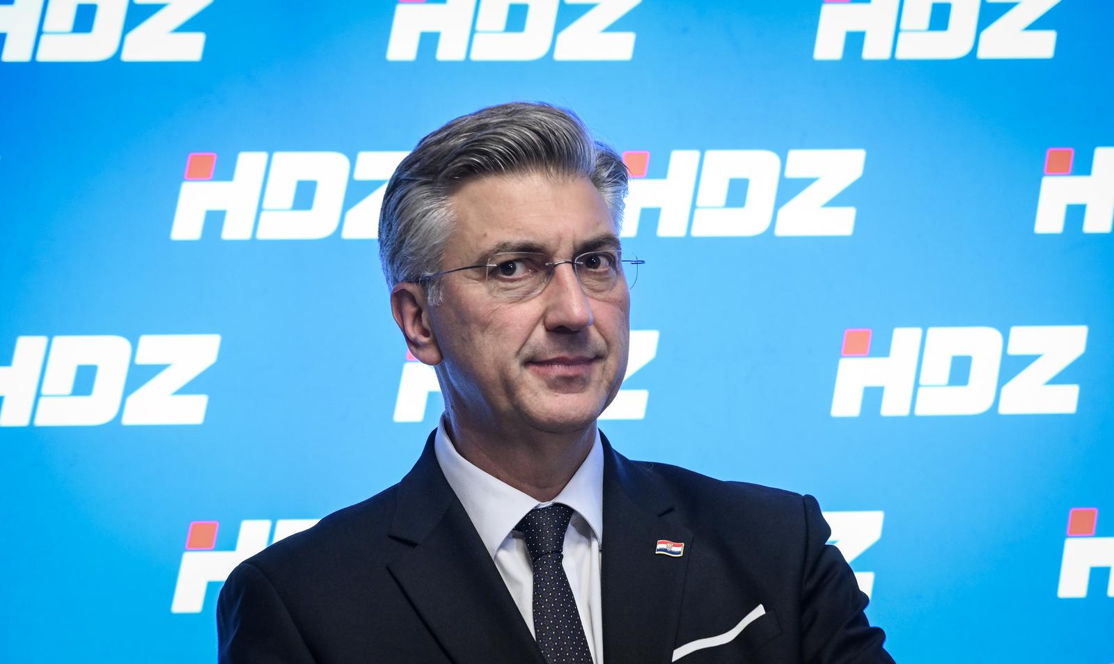 13.10.2025., Zagreb  - Zajednicka sjednica Predsjednistva i Nacionalnog odbora HDZ-a Photo: Josip Regovic/PIXSELL