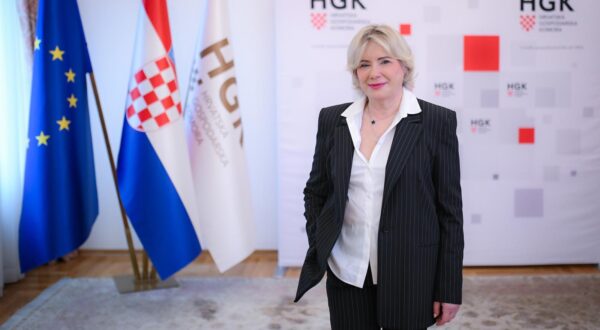 15.04.2025., Zagreb  - Mirjana Cagalj, potpredsjednica HGK za graditeljstvo i promet Photo: Josip Regovic/PIXSELL