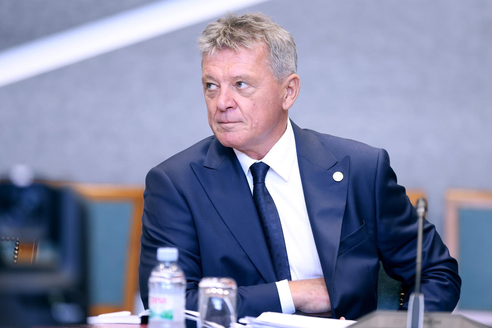 16.09.2025., Zagreb - Na 18. sjednici Odbora za unutarnju politiku i nacionalnu sigurnost raspravlja se o izvjescu glavnog drzavnog odvjetnika Ivana Turudica za 2024. godinu. Photo: Patrik Macek/PIXSELL