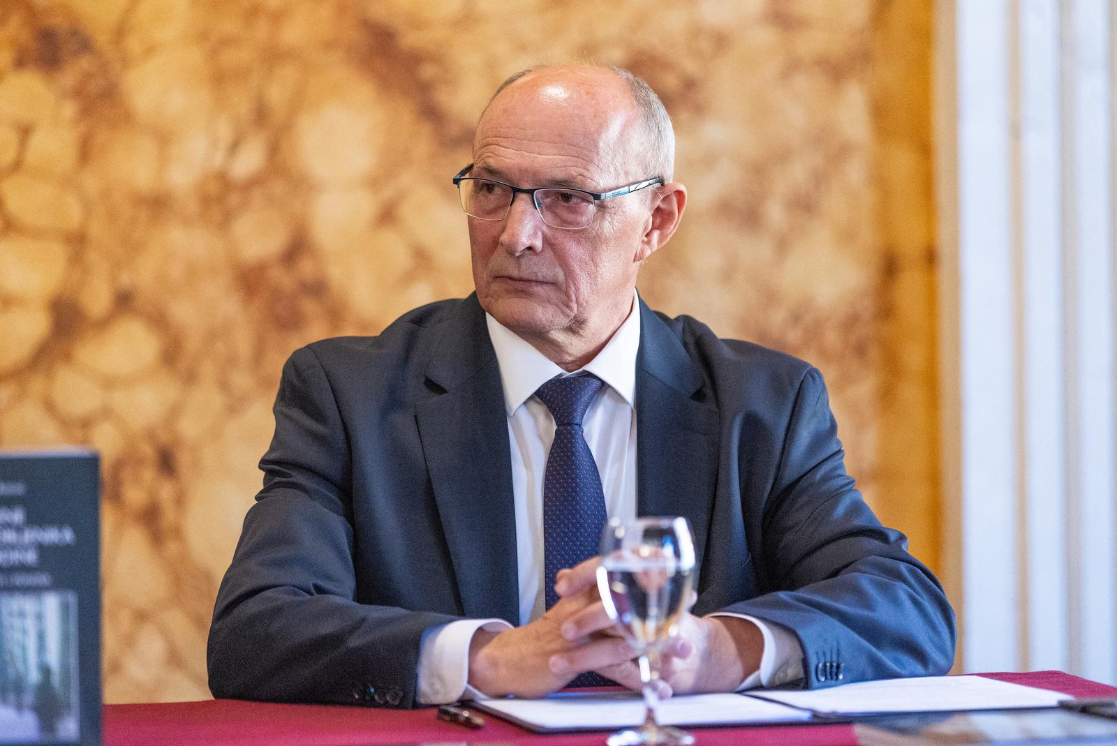 16.11.2023., Osijek - Znanstvena tribina „Ratni zarobljenici u Domovinskom ratu“ koju organizira Hrvatsko drustvo logorasa srpskih koncentracijskih logora Osjecko-baranjske zupanije. Photo: Davor Javorovic/PIXSELL