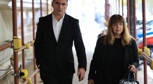 17.10.2025., Zupanijski sud, Zagreb - Nastavak optuznog vijeca u slucaju Pivac. Dolazak Alen Kajmovic koji je bio predsjednik Uprave Vajde. Photo: Marko Prpic/PIXSELL