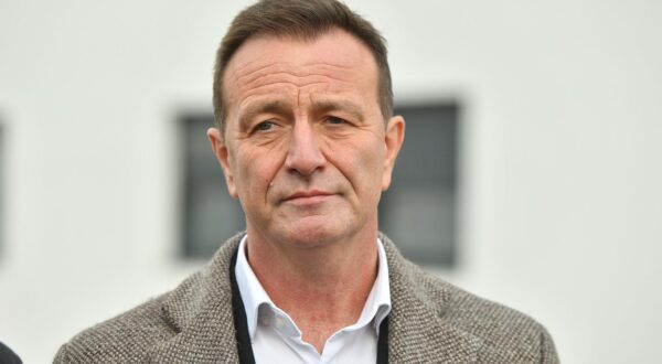 20.10.2025., Varazdin- Gradonacelnik Neven Bosilj obisao gradiliste gdje su pri kraju radovi na prvoj POS zgradi i gdje pocinje izgradnja druge POS zgrade. Neven Bosilj. Photo: Vjeran Zganec Rogulja/PIXSELL