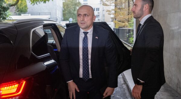 21.10.2025., Zagreb - GO HDZ-a Grada Zagreba. Zajednicka sjednica Predsjednistva i Nacionalnog odbora HDZ-a. Ivan Anusic. Photo: Davor Puklavec/PIXSELL