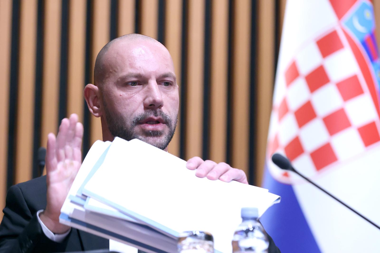 23.10.2025., Zagreb - Sabor je 7. sjednicu nastavio raspravom o paketu pravosudnih zakona. Photo: Patrik Macek/PIXSELL