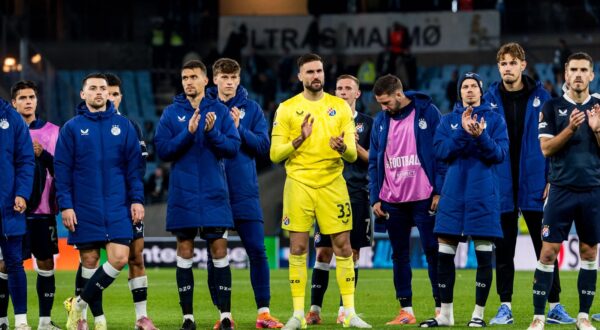 23.10.2025., Eleda stadion, Malmo, Svedska - UEFA Europska liga, grupna faza, 3. kolo, Malmo - GNK Dinamo. Photo: Christian Ornberg/PIXSELL