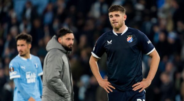 23.10.2025., Eleda stadion, Malmo, Svedska - UEFA Europska liga, grupna faza, 3. kolo, Malmo - GNK Dinamo. Moris Valincic Photo: Christian Ornberg/PIXSELL
