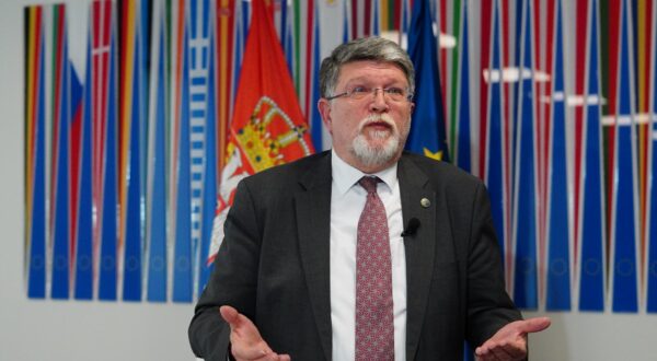 26, February, 2025, Belgrade - The European Parliament rapporteur for Serbia, Tonino Picula, took the opportunity to talk to journalists in Belgrade at the end of his visit. Tonino Picula. Photo: M.M./ATAImages

26, februar, 2025, Beograd - Izvestilac Evropskog parlamenta za Srbiju Tonino Picula iskoristio je priliku da razgovara sa novinarima u Beogradu na kraju svoje posete. Photo: M.M./ATAImages Photo: M.M/ATA Images/PIXSELL