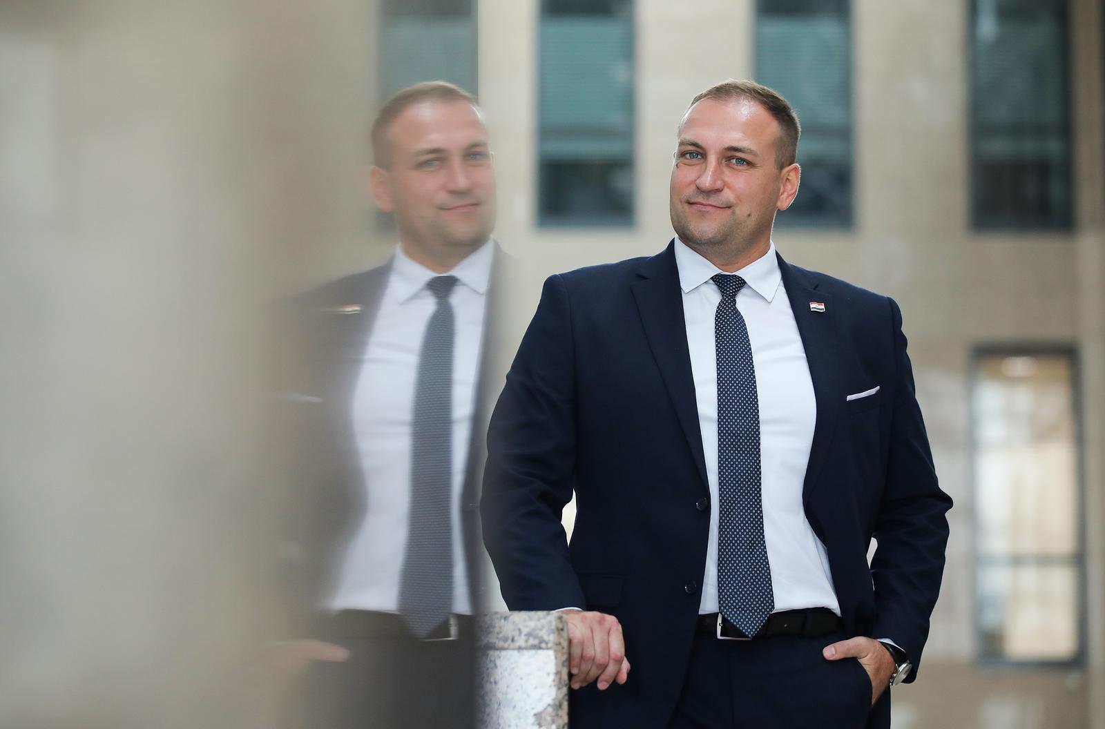 26.09.2025., Zagreb - Ministar poljoprivrede, sumarstva i ribarstva David Vlajcic. Photo: Emica Elvedji/PIXSELL