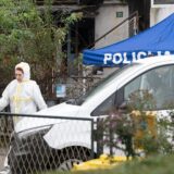 26.10.2025., Zagreb - Policijski ocevid i kriminalisticko istrazivanje nakon ubojstva u ulici Lipicki put u zagrebackom naselju Vrapce.
 Photo: Davor Puklavec/PIXSELL