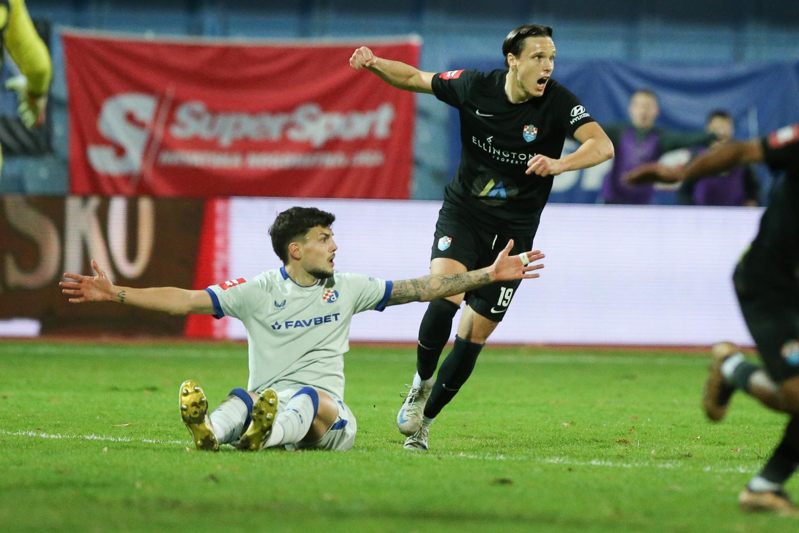 27.10.2025., stadion HNK Cibalia, Vinkovci - SuperSport HNL, 11. kolo, HNK Vukovar 1991 - GNK Dinamo. Niko Galesic, Alen Jurilj. Photo: David Jerkovic/PIXSELL