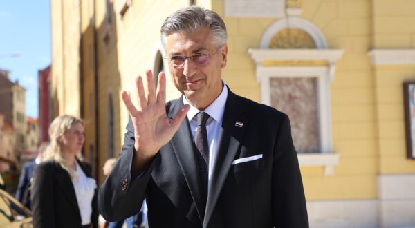 29.09.2025., Split - Svecana sjednica Splitsko-dalmatinske zupanije povodom Dana zupanije na kojem nazoci  i predsjednik Vlade Republike Hrvatske Andrej Plenkovic.  Photo: Ivana Ivanovic/PIXSELL