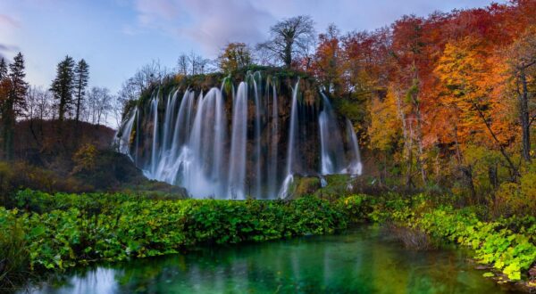 25.10.2020., Plitvicka jezera - Jesen u Nacionalnom parku. "nPhoto: Bruno Fantulin/PIXSELL