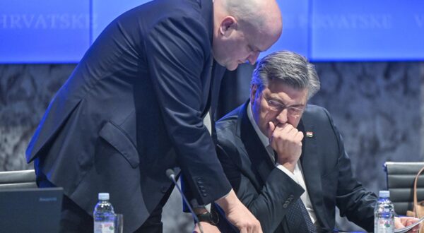 Ante Šušnjar i Andrej Plenković