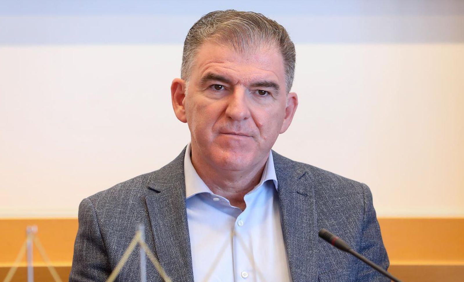 30.09.2024., Zagreb - Konferencija za medije na Nastavnom zavodu za javno zdravstvo "dr. Andrija Stampar" na kojoj je predstavljena javno zdravstvena i edukativna kampanja "Reagiram i preveniram". procelnik Zavoda za akutne respiratorne infekcije Klinike za infektivne bolesti "dr. Fran Mihaljevic" Rok Civljak Photo: Robert Anic/PIXSELL