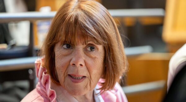Gisele Pelicot is seen in the courtroom awaiting the verdict in the appeal trial of Husamettin Dogan in the Mazan rape case in Nimes, France, on October 9, 2025. Photo by Laurent Coust/ABACAPRESS.COM Photo: Coust Laurent/ABACA/ABACA