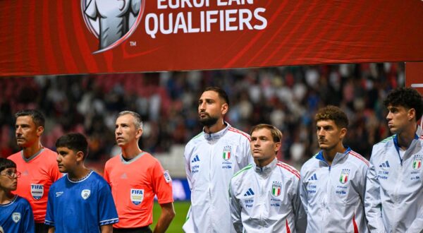 Gianluigi Donnarumma (Italy) during the UEFA European 2026 - Qualifying round - Matchday 6 between Israel vs. Italy on 08 October 2025 at the Nagyerdei Stadion, Debrecen, Hungary Photo: Vincenzo Orlando/IPA Sport / ipa-agency.net/IPA