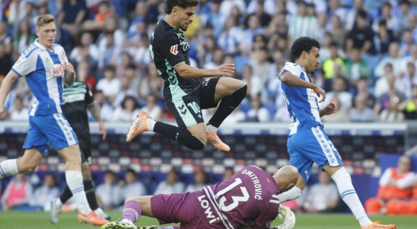 Partido de LaLiga EA Sports entre el Espanyol y el Betis. LaLiga EA Sports match between Espanyol and Betis. Photo: FRANCESC ADELANTADO/UESYNDICATION