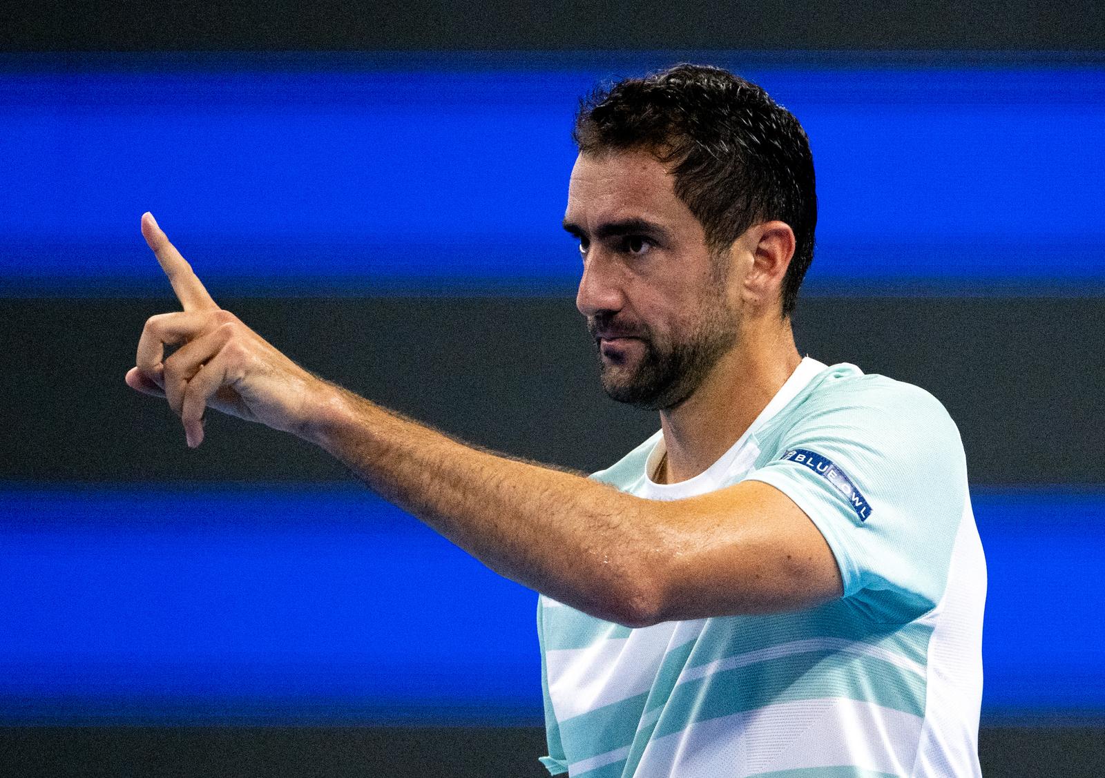 Marin Čilić igrao je 22 puta protiv Đokovića i pobijedio samo dvaput Photo: Hu Jingwen/XINHUA