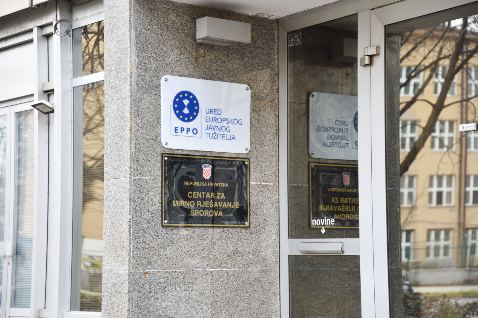 19.02.2024., Zagreb - Ured EPPO Savska. 

Photo Sasa ZinajaNFoto